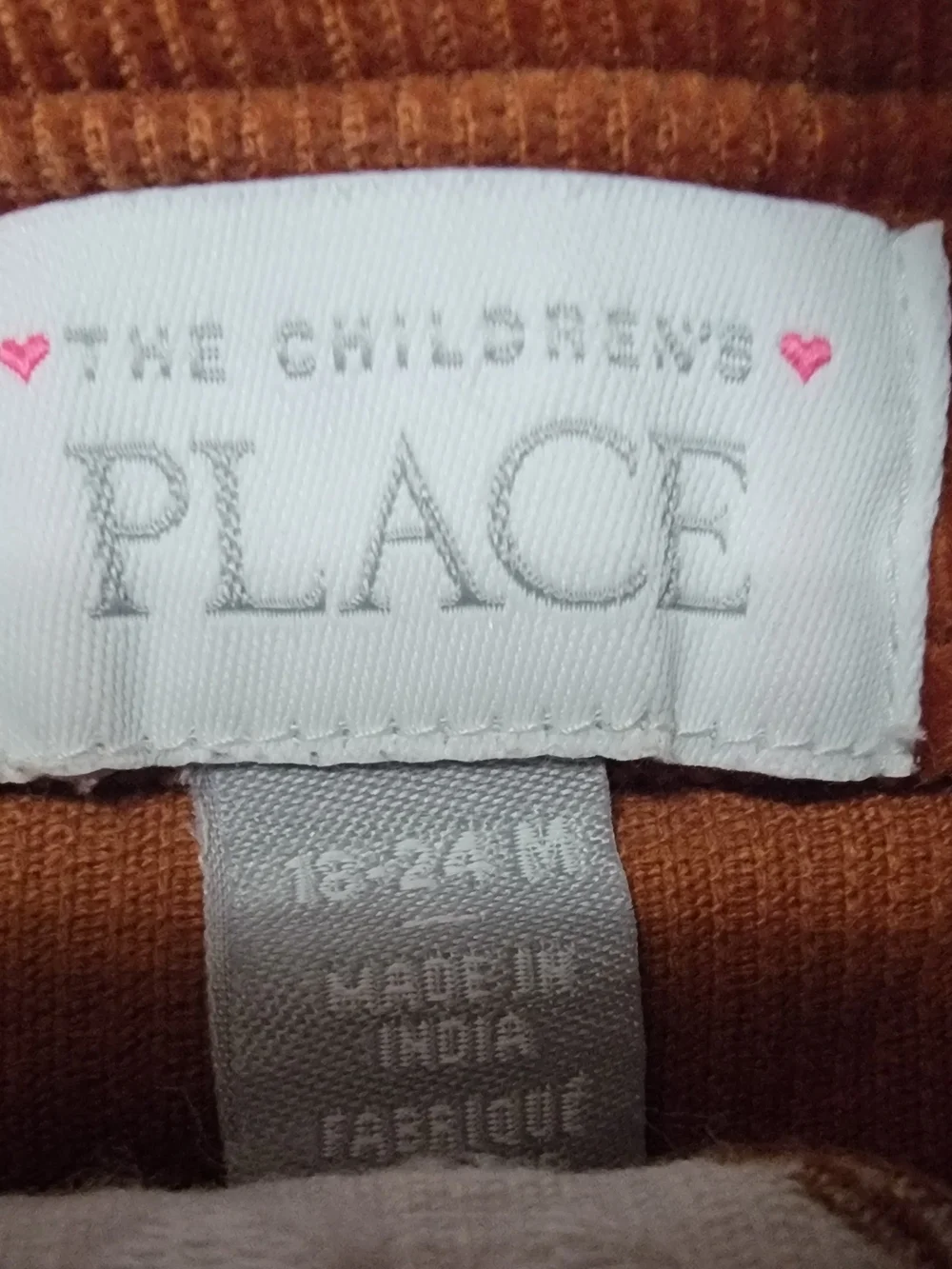 Brown Corduroy Deer Face Pinafore Dress